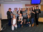 SuPerin Sodankylän ammattiosaston jäseniä ja Raija Mommo Levin syyspäivillä 2015
